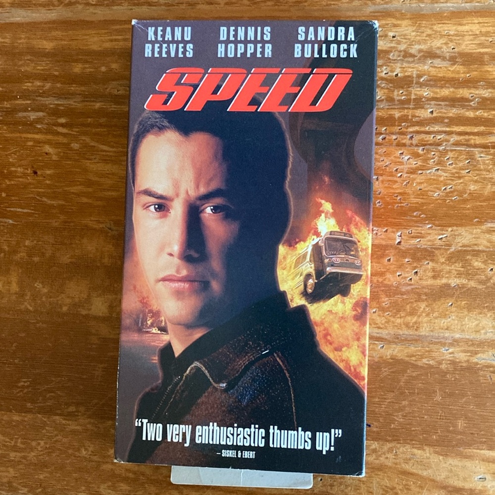 Speed VHS 1994 Fox Video